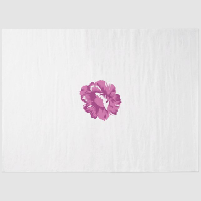 Papel De Seda Girly, Pale Megenta, Salud Real (Anverso)