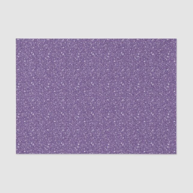 Papel De Seda Girly Purple Purpurina (Anverso)