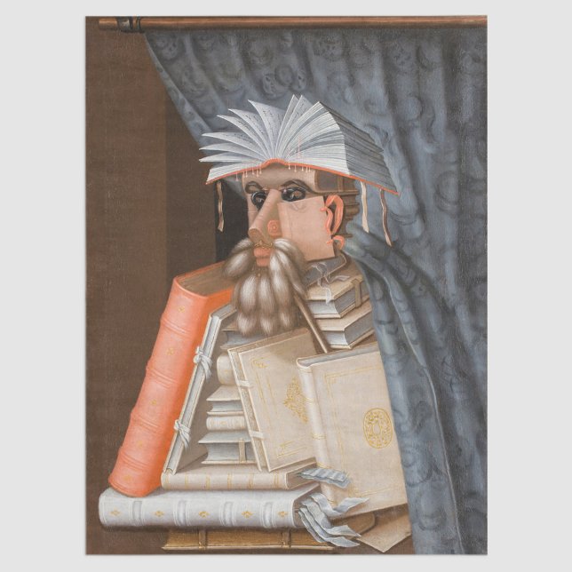 Papel De Seda Giuseppe Arcimboldo - La bibliotecaria (Subido por el creador)