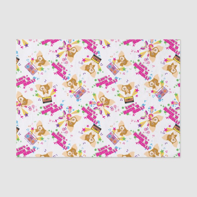Papel De Seda Gizmo | Rock 'n Roll Pattern (Anverso)