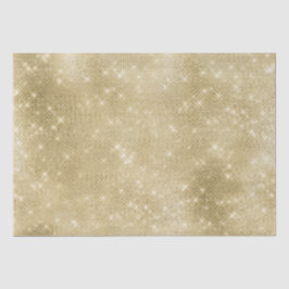 Papel De Seda Glam Champagne Gold Glitzy Sparkle