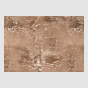 Papel De Seda Glam de oro Peach Rosa