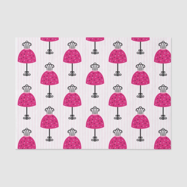 Papel De Seda Glam Fashion Diva Birthday Party (Anverso)