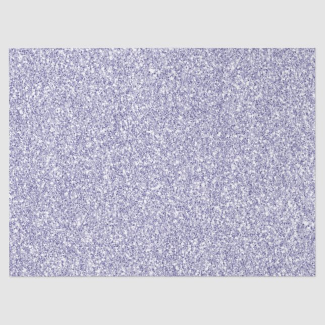 Papel De Seda Glam Lavender Lilac Purple Glitter  (Anverso)