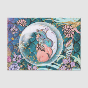 Papel De Seda Glam Mermaid es un niño fiesta de cumpleaños en Ba