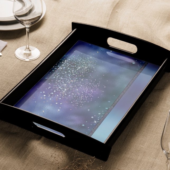 Papel De Seda Glam Nautical Mermaid | Azul oscuro morado Verde a (Subido por el creador)