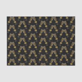 Papel De Seda Glasgos de champaña unidos