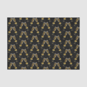 Papel De Seda Glasgos de champaña unidos