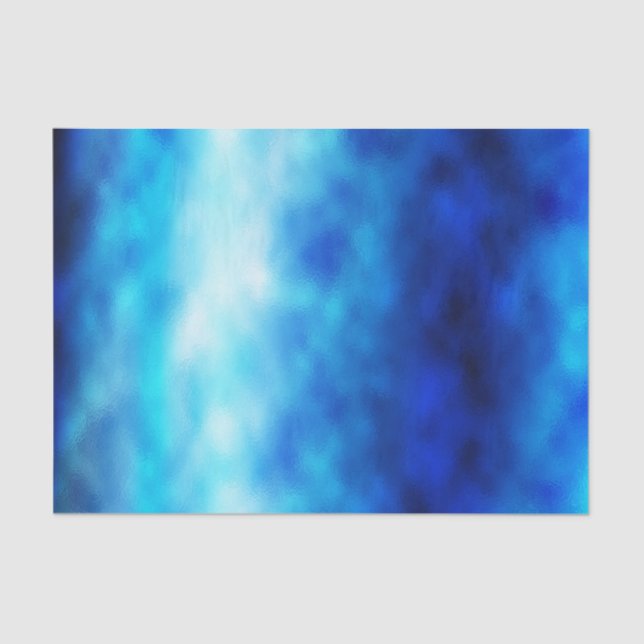 Papel De Seda Glass azul (Anverso)