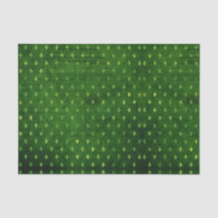 Papel De Seda Glimmer Grunge Diamante Verde Esmeralda Vintage