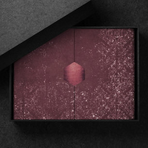 Papel De Seda Glimmery Wine Grunge   Sangria Bordeaux Damask