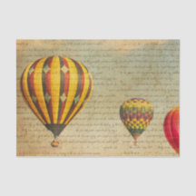 Globo aerostático antiguo