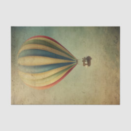 Papel De Seda Globo aerostático clásico