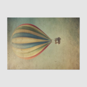 Papel De Seda Globo aerostático clásico