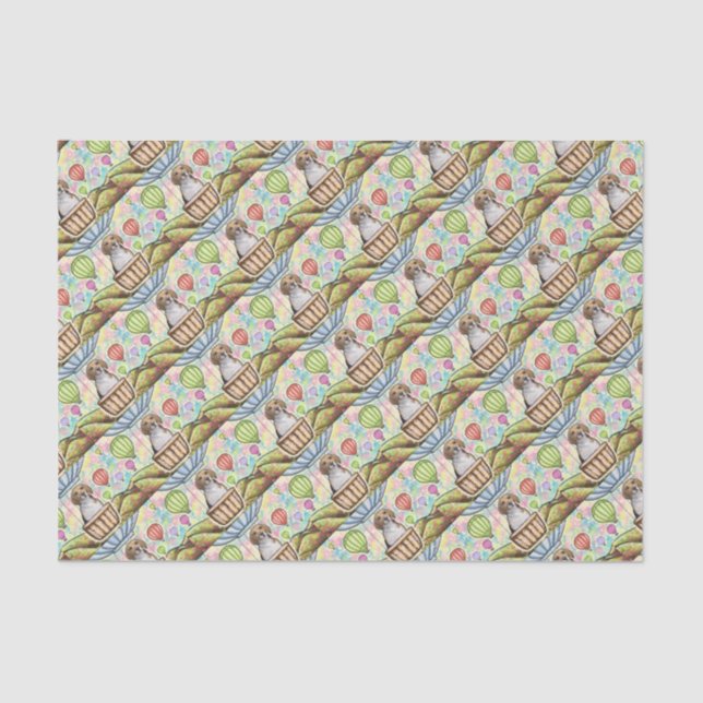 Papel De Seda - globo caliente del pelo (Anverso)