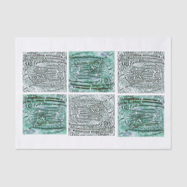 Papel De Seda Globo de nieve en invierno (Anverso)