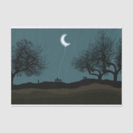 Papel De Seda Globo lunar