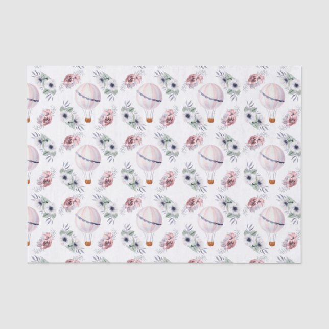 Papel De Seda Globos aerostáticos (Anverso)