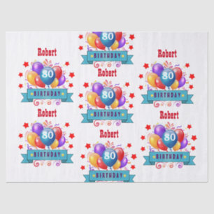 Papel De Seda Globos coloridos y festivos C01HZ