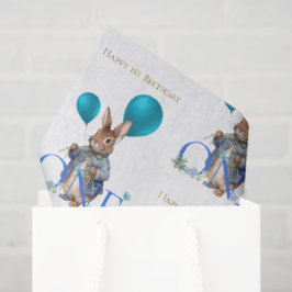 Papel De Seda Globos de conejo para primer cumpleaños