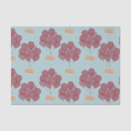 Papel De Seda Globos de cumpleaños felices