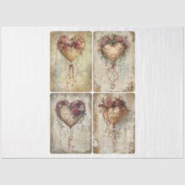 Papel De Seda Globos de Valentine Heart