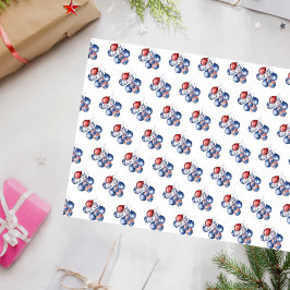 Papel De Seda Globos patrióticos de la bandera azul roja de Esta