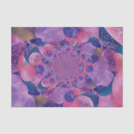 Papel De Seda Globos pintados de color rosa púrpura antiguo