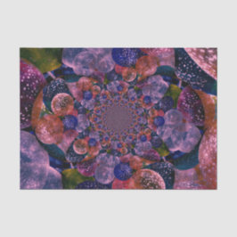 Papel De Seda Globos rosados púrpura de época vintage