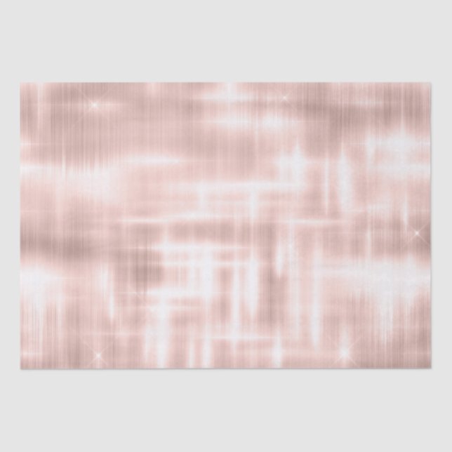 Papel De Seda Gloria blanca rosada de Rubor (Anverso)