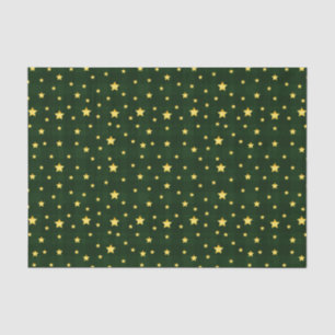 Papel De Seda Gloria Gold Stars Tartán