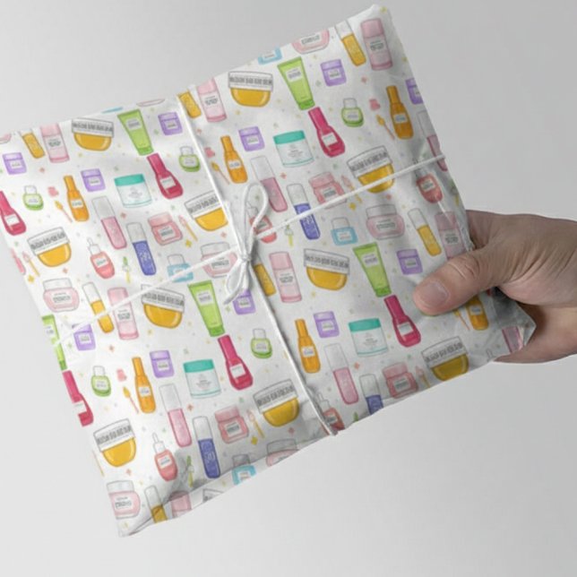 Papel De Seda Glow Up Skincare Tissue Paper (Subido por el creador)
