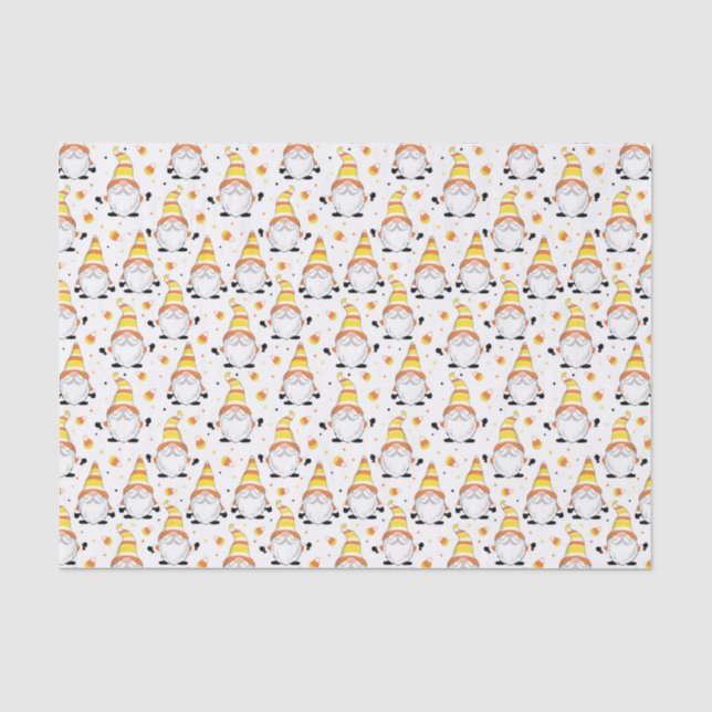 Papel De Seda Gnome Candy Corn (Anverso)
