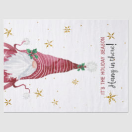 Papel De Seda Gnome Funny Navidades Holiday Season Snowflakes
