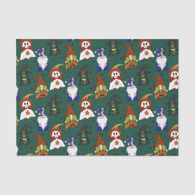 Papel de seda Gnome-o-Ween (Medio) (Anverso)