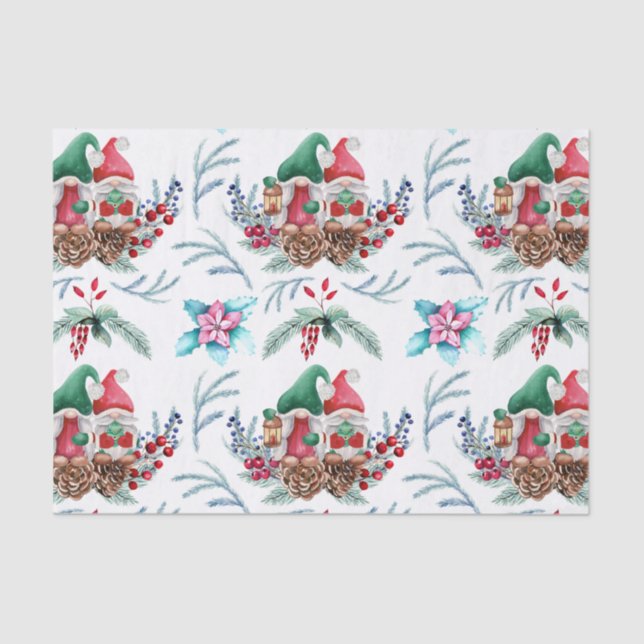 Papel De Seda Gnome sobre los piñones (Anverso)