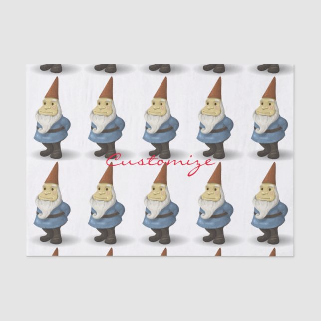 Papel De Seda Gnome Thunder_Cove de vacaciones de invierno (Anverso)