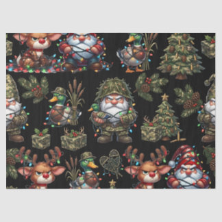 Papel De Seda Gnomo de Camuflaje para Caza de Patos