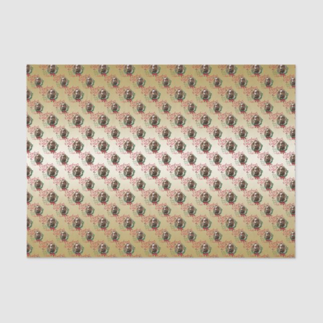 Papel De Seda GOAT | Navidades Desean Beber Besa De Cabra (Anverso)