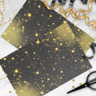 Papel De Seda Gold And Black Sparkly Bling Festive Luxury Glam