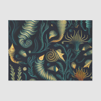 Papel De Seda Golden Reefs