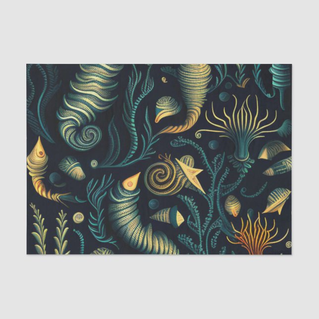 Papel De Seda Golden Reefs (Anverso)