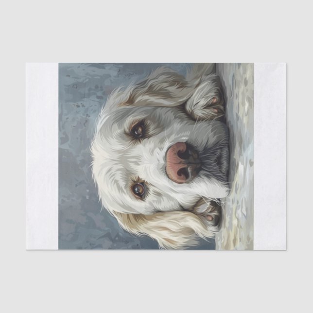 Papel De Seda Golden Retriever6 (Anverso)