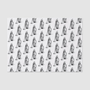 Papel De Seda Golf Bag Clubes de golf Negro