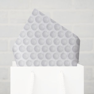 Papel De Seda Golf Ball Dimples Classic Sports Golfing
