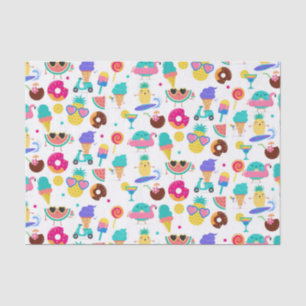 Papel De Seda Golosinas de helado de frutas de verano Tutti Frui