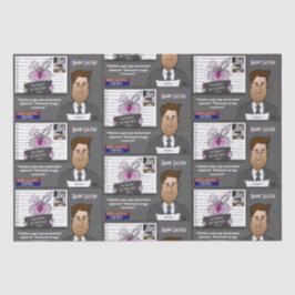 Papel De Seda Golpe de policía de pollo