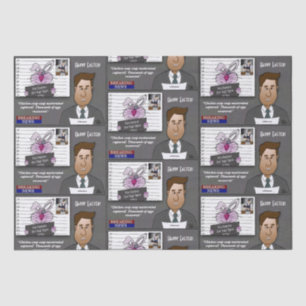 Papel De Seda Golpe de policía de pollo