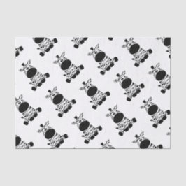 Papel De Seda Goofy Zebra