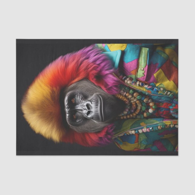 Papel De Seda Gorilla Life (Anverso)